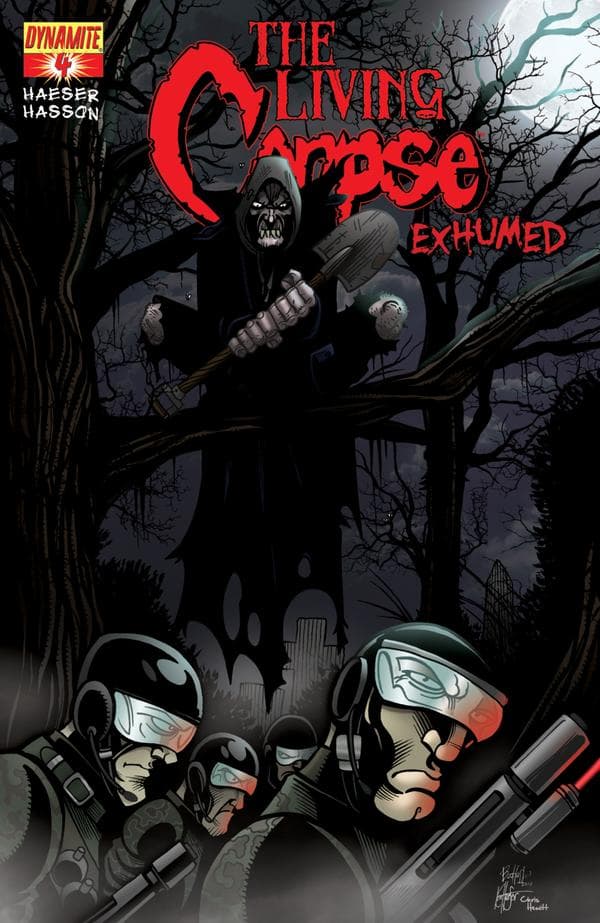 The Living Corpse: Exhumed #4 cover