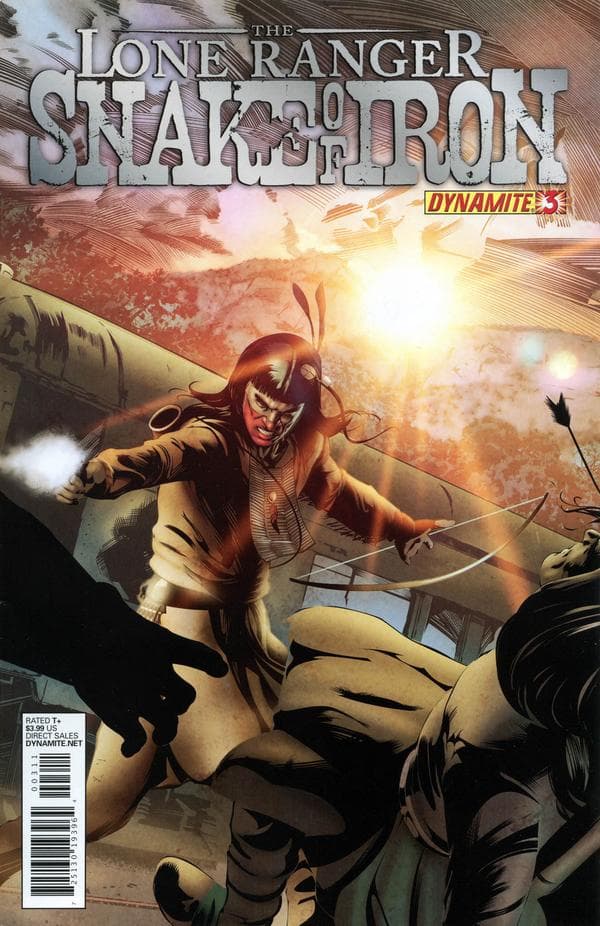 The Lone Ranger: Snake of Iron #3 cover