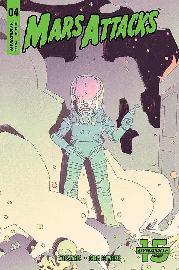 Mars Attacks #4 cover