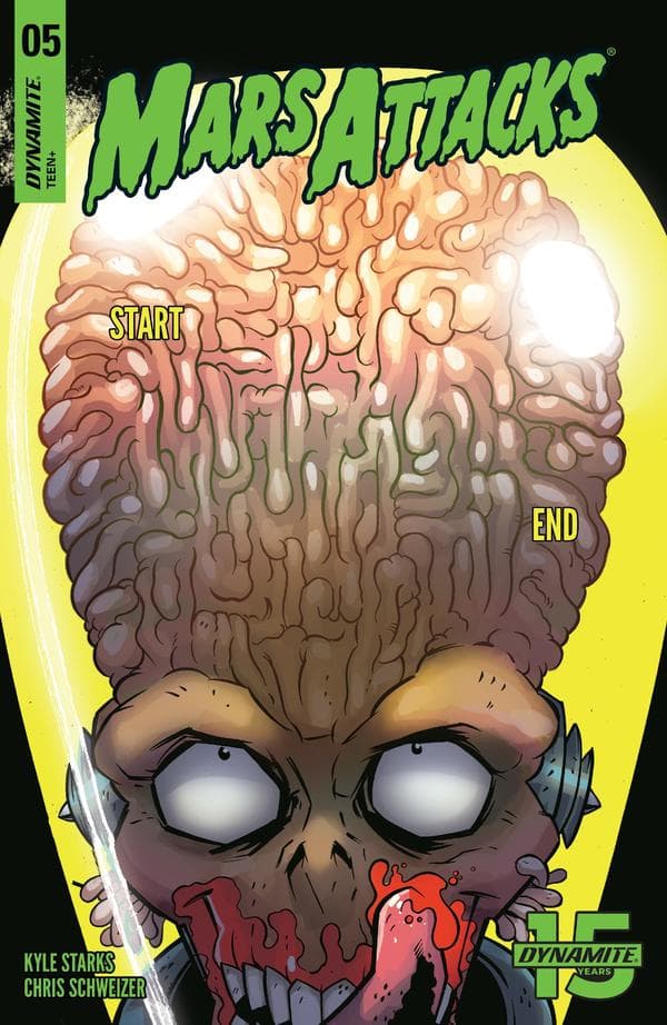 Mars Attacks #5 cover
