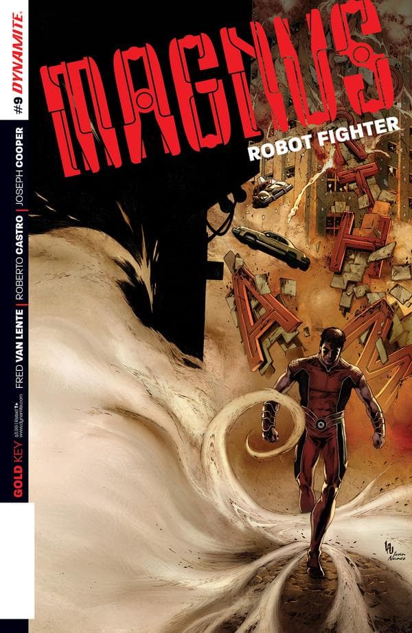 Magnus Robot Fighter #9 cover