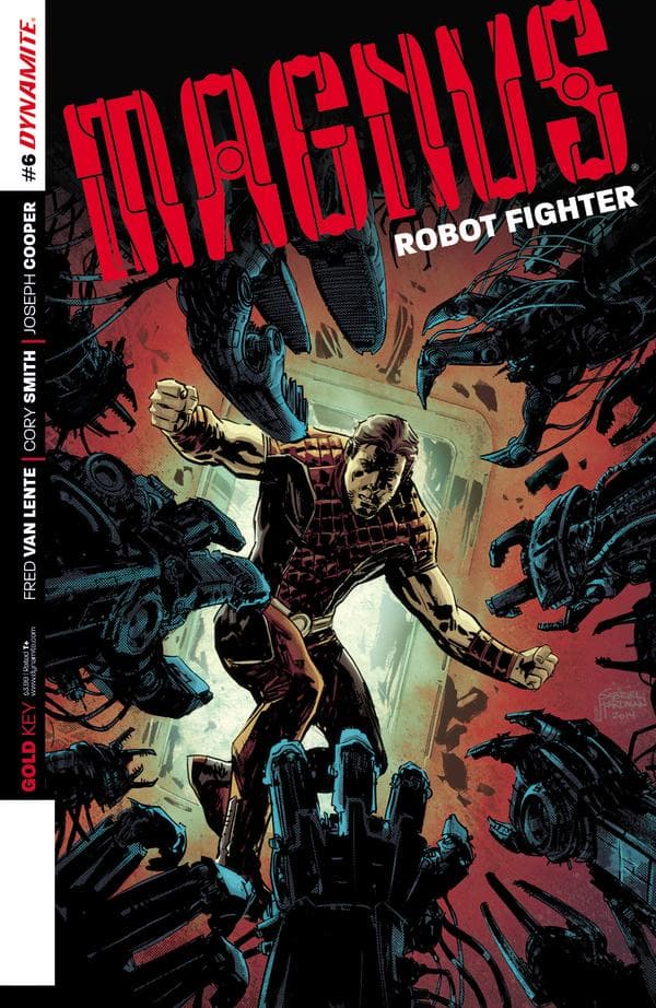 Magnus Robot Fighter #6 cover