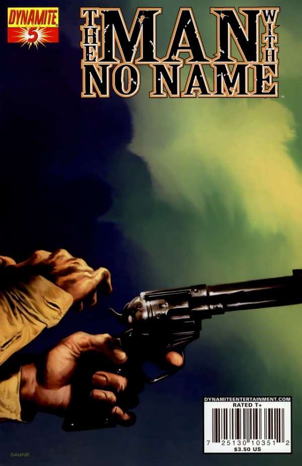 The Man With No Name #5 cover