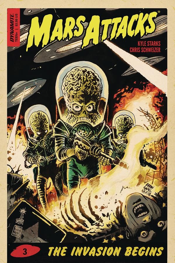 Mars Attacks #3 cover