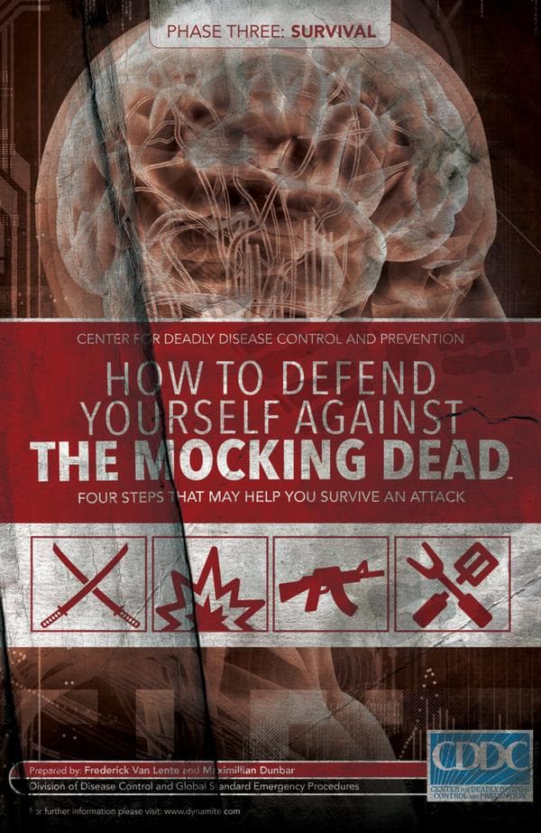 The Mocking Dead #3 cover