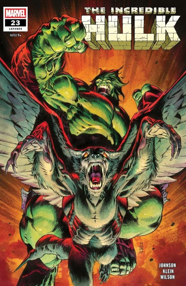 Incredible Hulk #23 cover