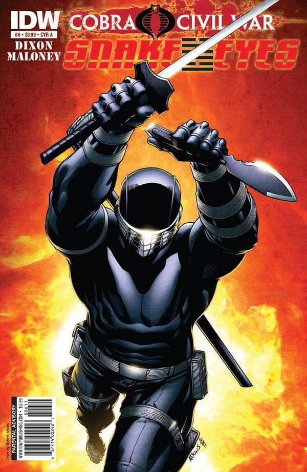 G.I. Joe: Snake Eyes #6 cover