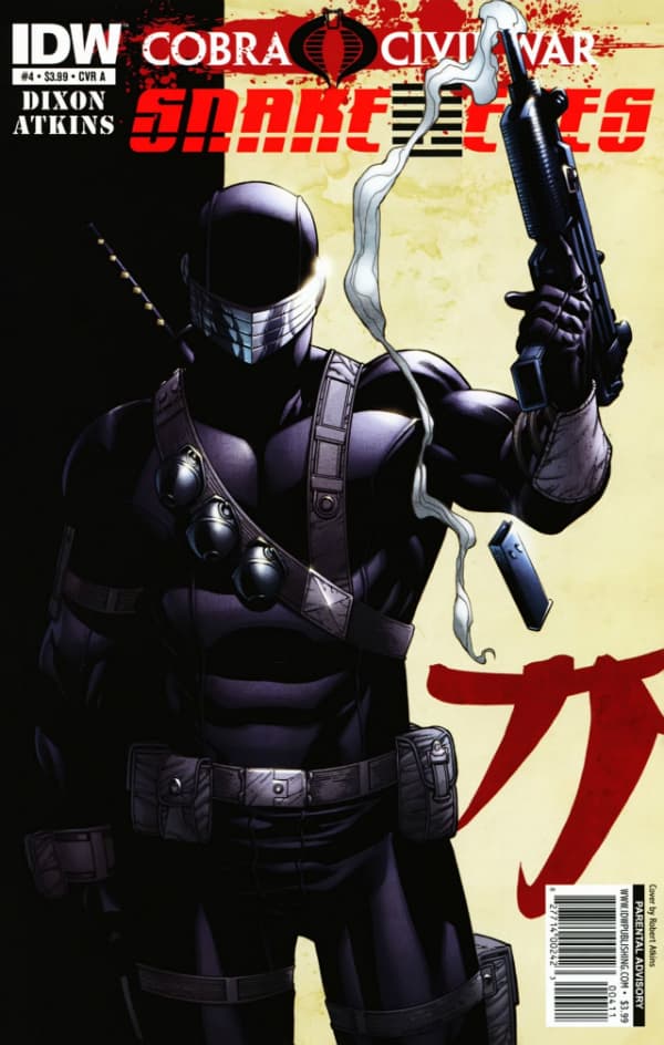 G.I. Joe: Snake Eyes #4 cover