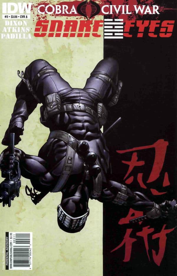 G.I. Joe: Snake Eyes #3 cover