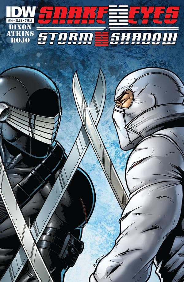 Snake Eyes and Storm Shadow #14 cover