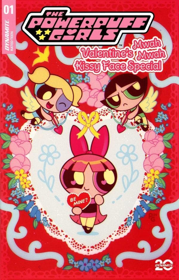 The Powerpuff Girls Valentine's Mwah Mwah Kissy Face Special #1 cover