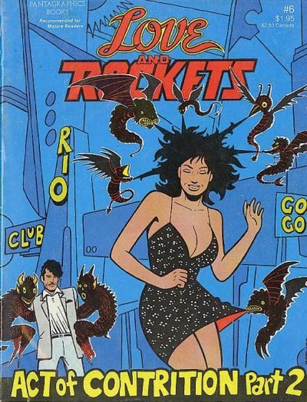 Love and Rockets #6 cover