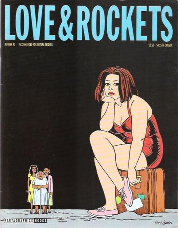 Love and Rockets #40 cover