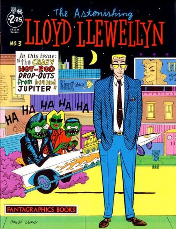 Lloyd Llewellyn #3 cover