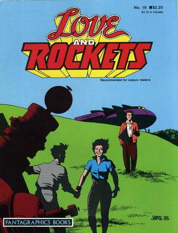 Love and Rockets #19 cover