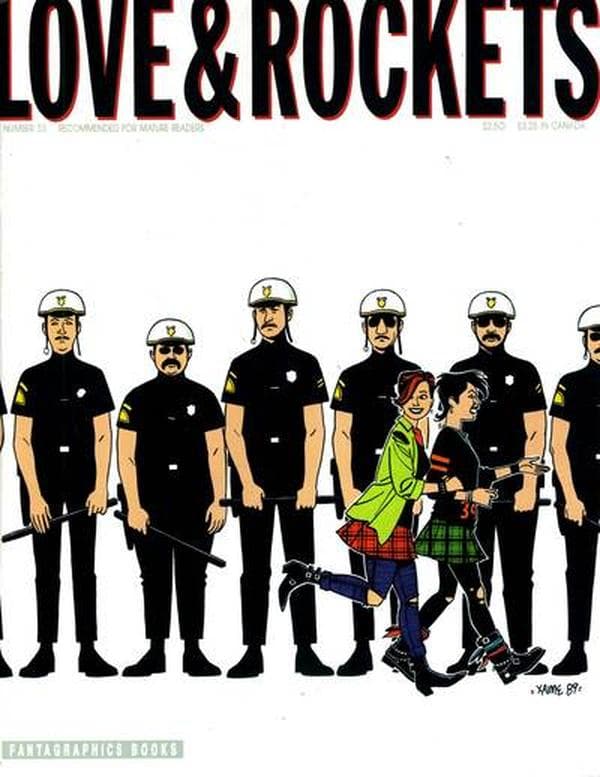 Love and Rockets #33 cover