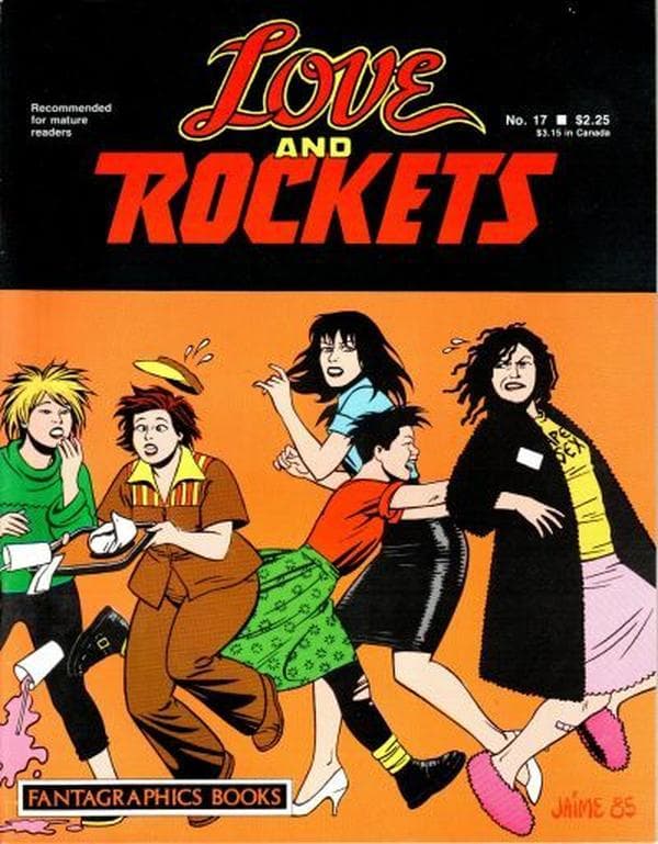 Love and Rockets #17 cover