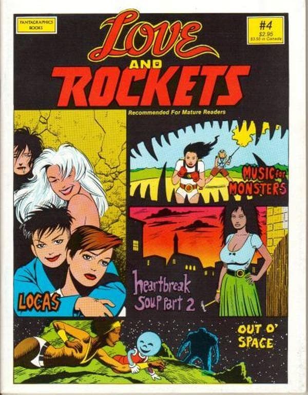 Love and Rockets #4 cover