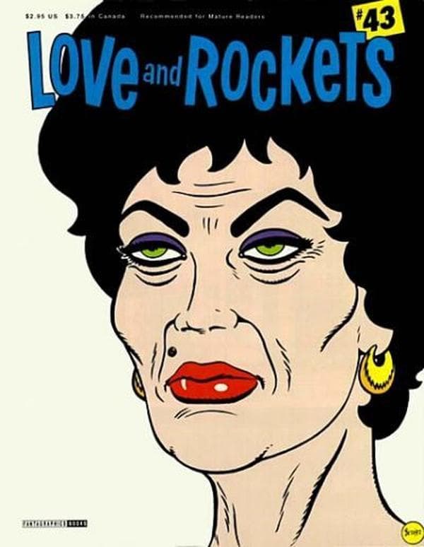 Love and Rockets #43 cover