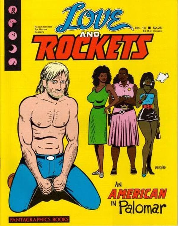 Love and Rockets #14 cover