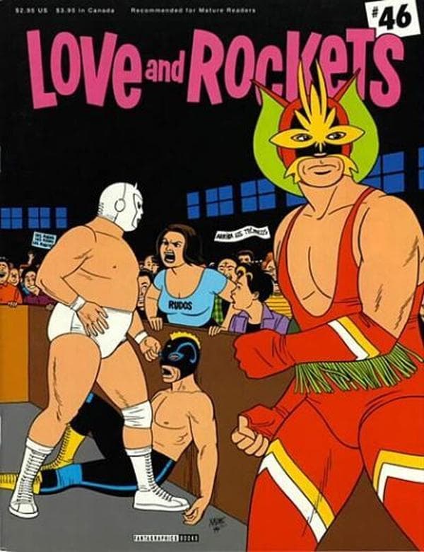 Love and Rockets #46 cover