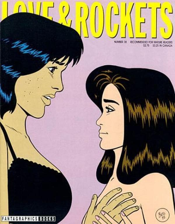 Love and Rockets #38 cover