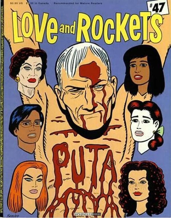 Love and Rockets #47 cover