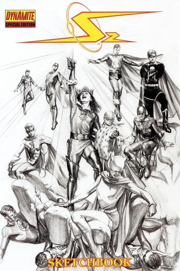 Project Superpowers: Chapter Two Sketchbook #1 cover