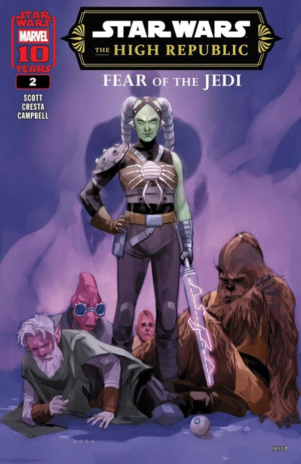 Star Wars: The High Republic [Phase III] – Fear of the Jedi #2 cover