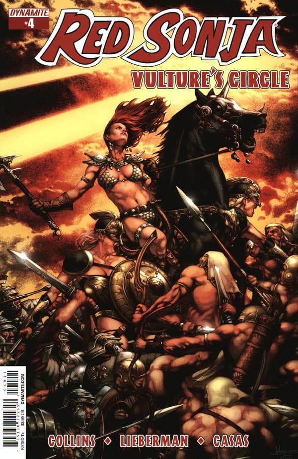 Red Sonja: Vulture's Circle #4 cover