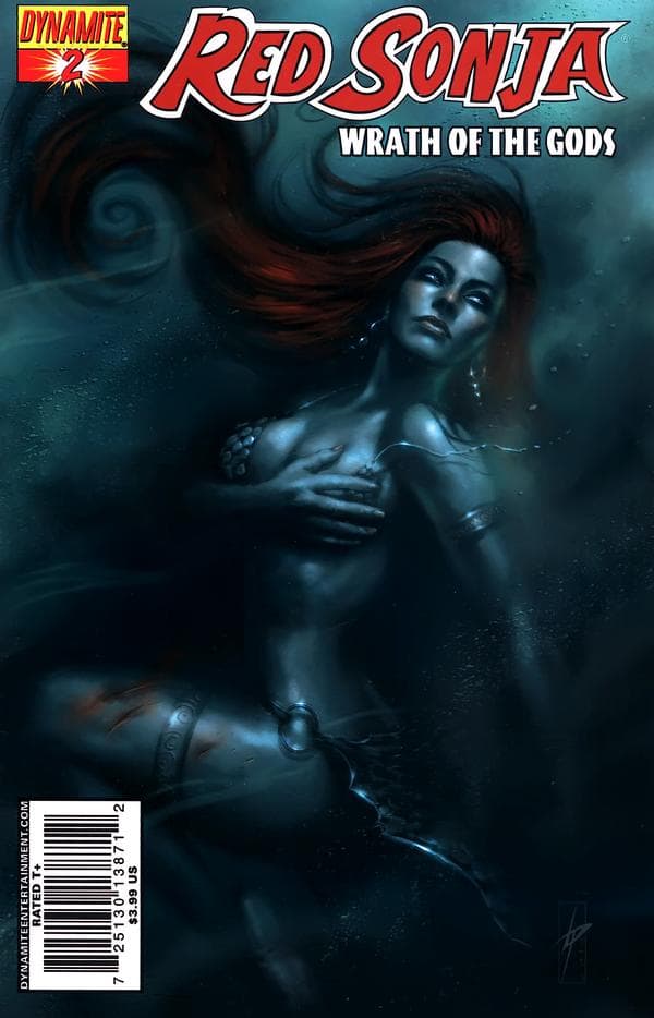 Red Sonja: Wrath of the Gods #2 cover