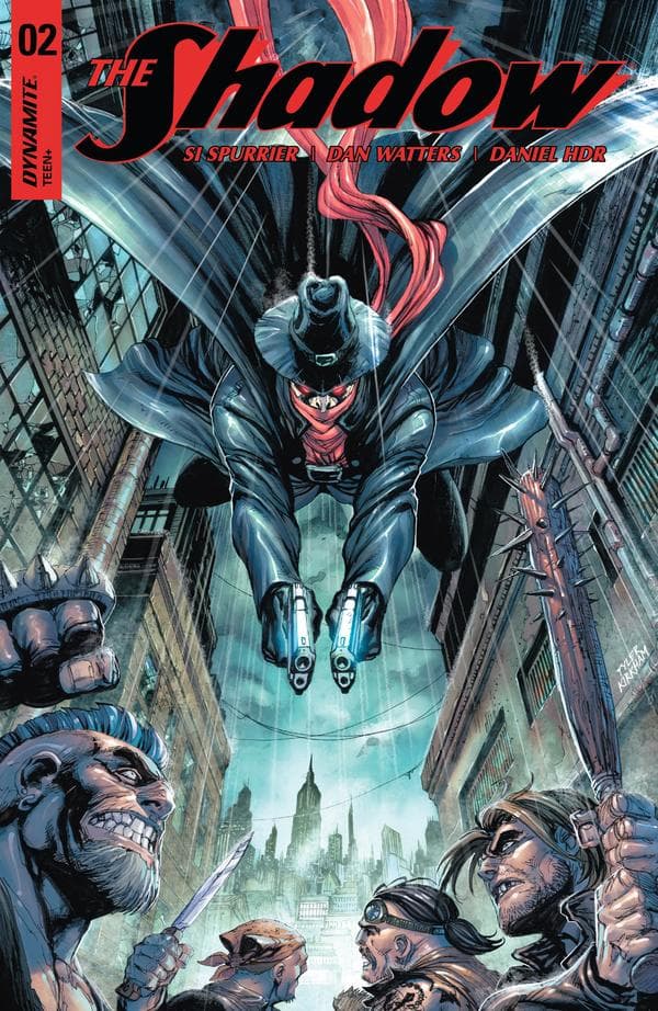 The Shadow #2 cover