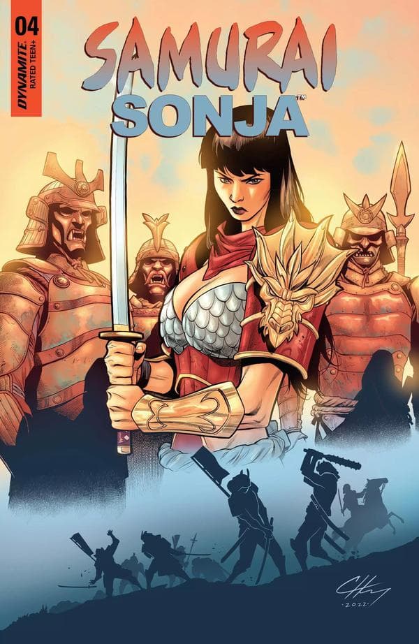 Samurai Sonja #4 cover