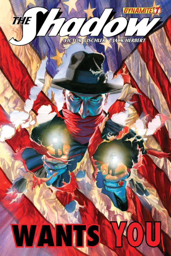 The Shadow #7 cover