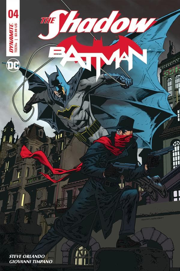 The Shadow/Batman #4 cover