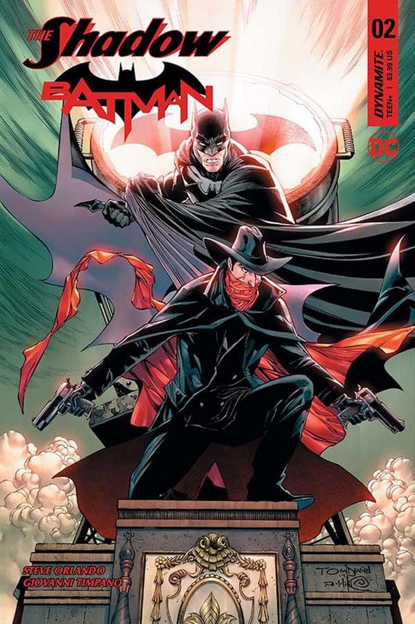 The Shadow/Batman #2 cover