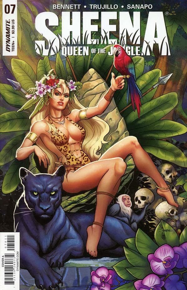 Sheena Queen of the Jungle #7 cover