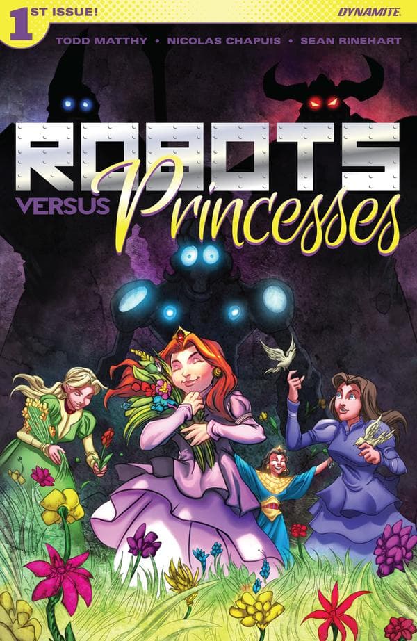 Robots vs. Princesses cover — © Dynamite Entertainment