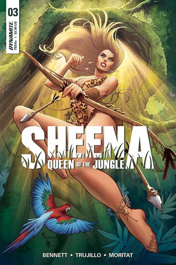 Sheena Queen of the Jungle #3 cover