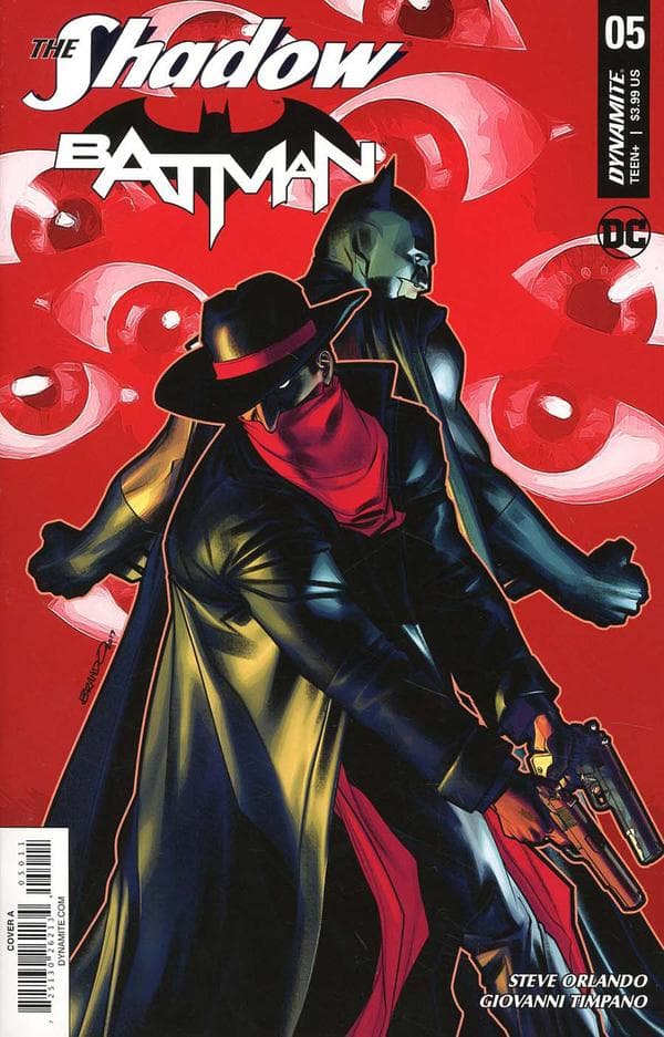 The Shadow/Batman #5 cover
