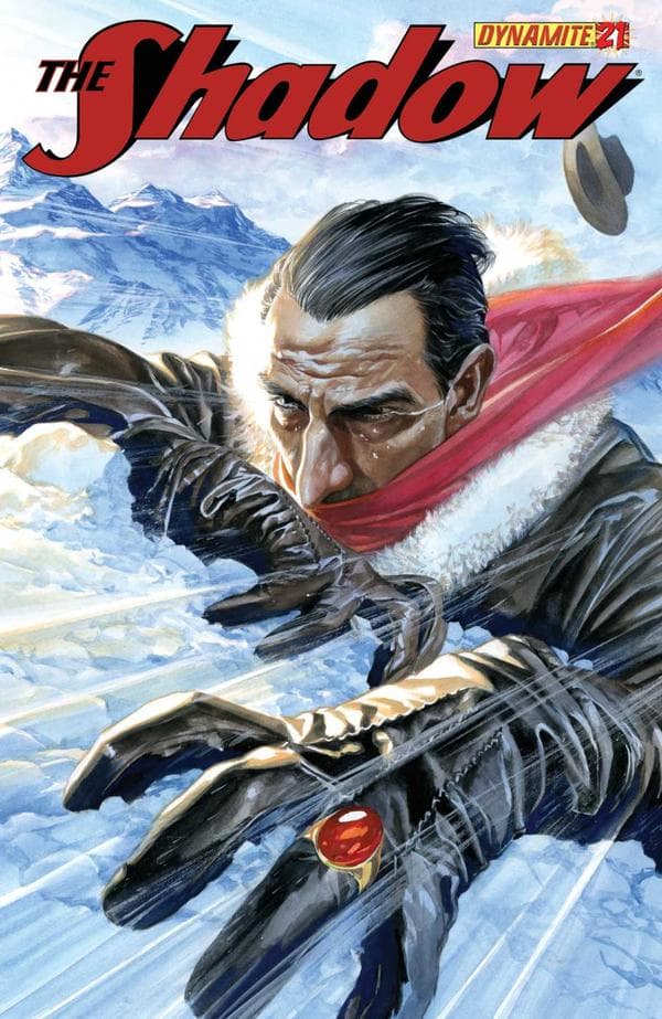 The Shadow #21 cover