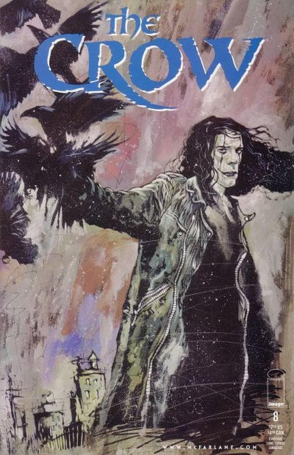 The Crow #8 cover