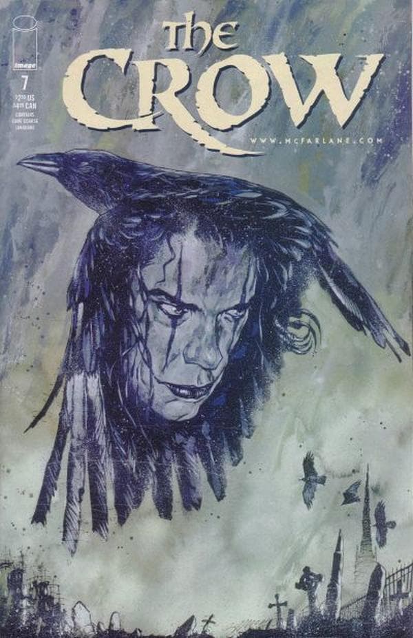 The Crow #7 cover