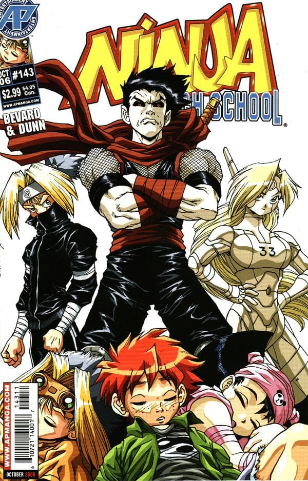 Ninja High School #143 cover