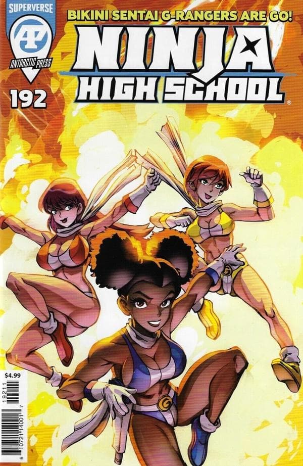 Ninja High School #192 cover