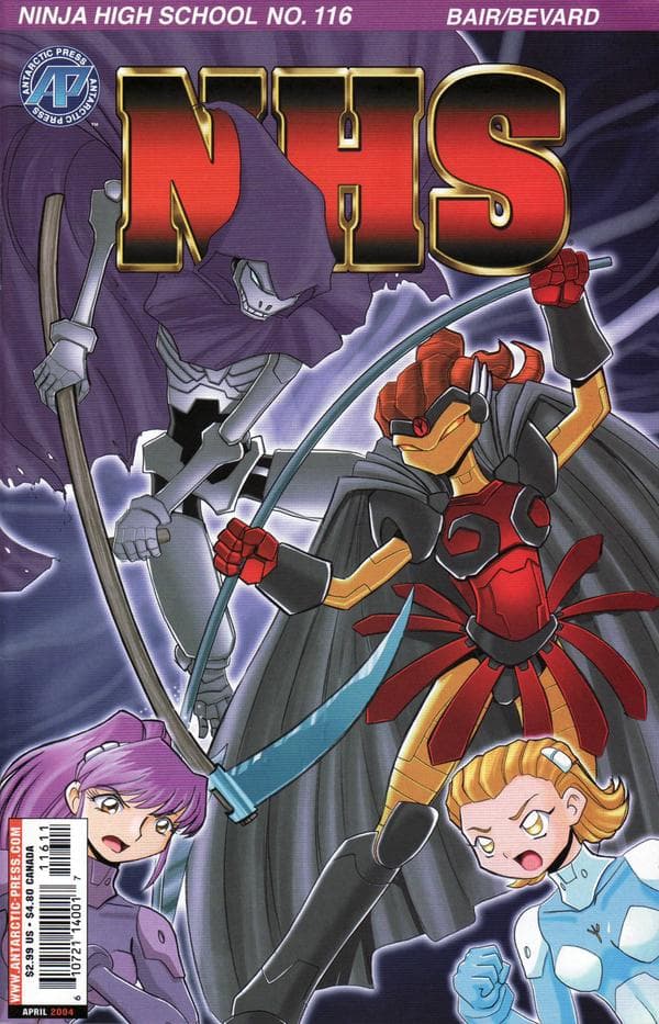 Ninja High School #116 cover