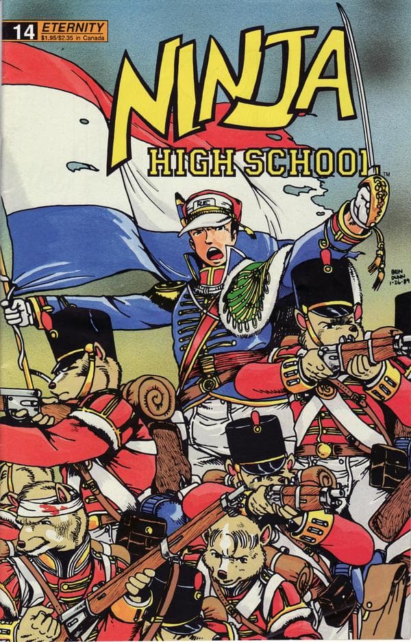 Ninja High School #14 cover