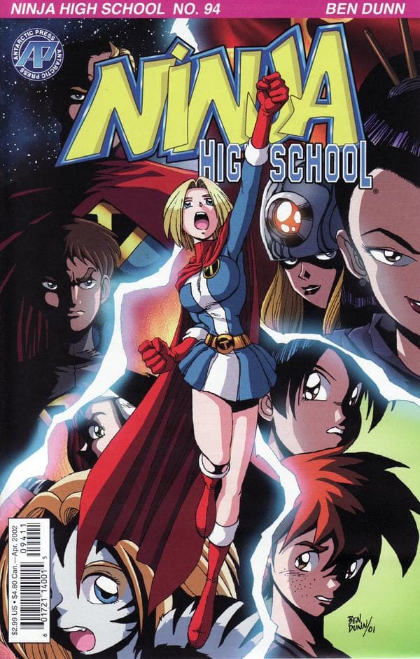 Ninja High School #94 cover