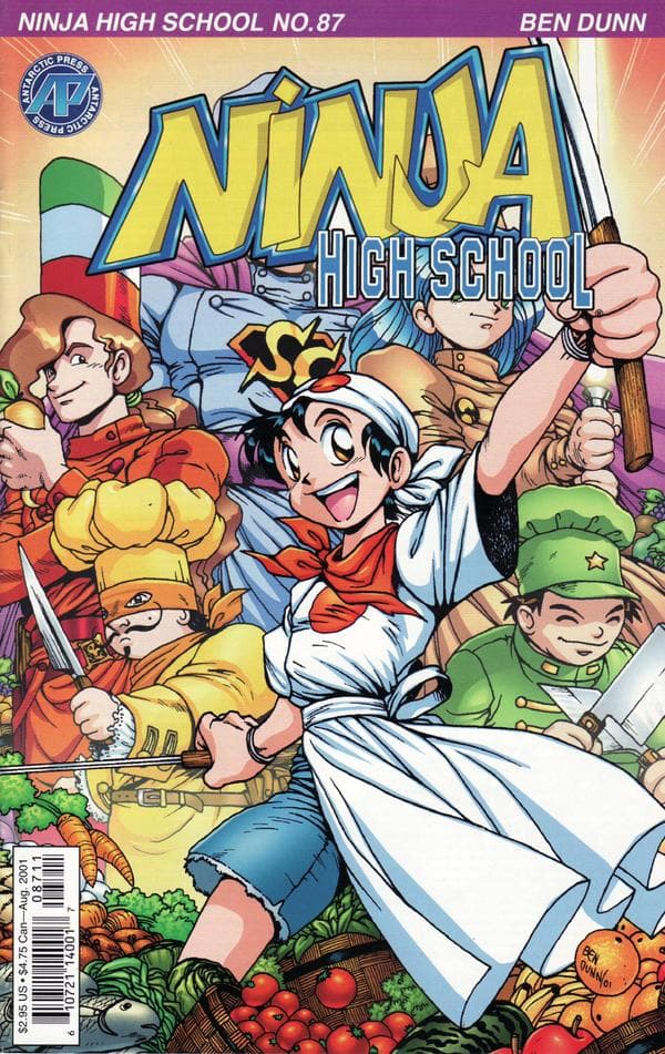 Ninja High School #87 cover