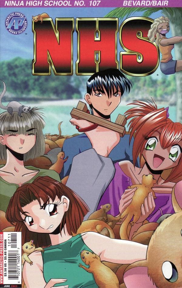 Ninja High School #107 cover